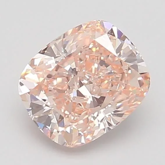 1.05 Carat Fancy Intense Pink VVS2 CUSHION BRILLIANT Lab Diamond