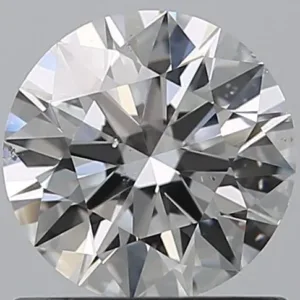 0.9 Carat Round F SI1 Natural Diamond