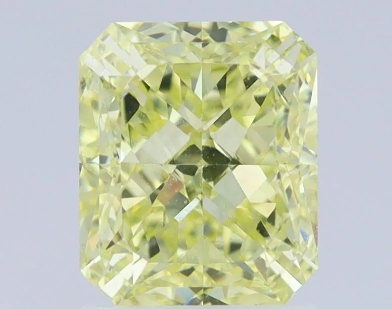 2 Carat Radiant Fancy Yellow VVS2 Natural Diamond 1 2 Carat Radiant Fancy Yellow VVS2 Natural Diamond