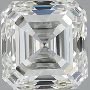 3.02 Carat K VVS2 SQUARE EMERALD Diamond