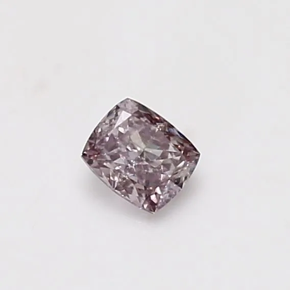 0.31 Carat Cushion Brilliant Fancy Pink SI2 Natural Diamond