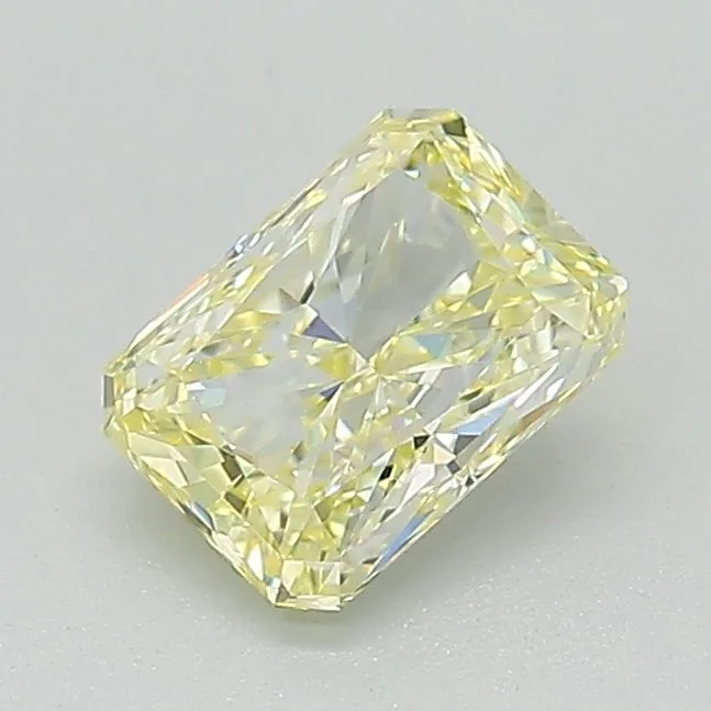 0.9 Carat Fancy Yellow VVS2 RADIANT Lab Diamond