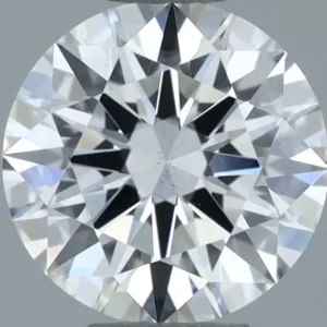0.53 Carat Round F VS2 Natural Diamond