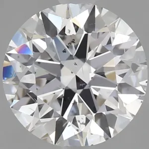 1.72 Carat D SI2 ROUND Diamond