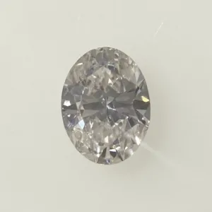 0.7 Carat Oval Faint Brown SI2 Natural Diamond