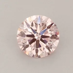 0.69 Carat Round Fancy Intense Pink VS2 Lab Diamond