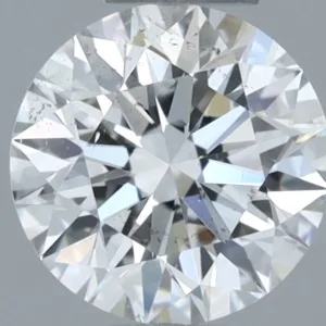 0.6 Carat Round F SI2 Natural Diamond