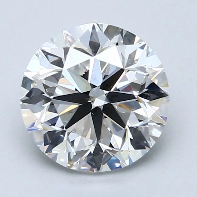 2.52 Carat E VS2 ROUND Diamond