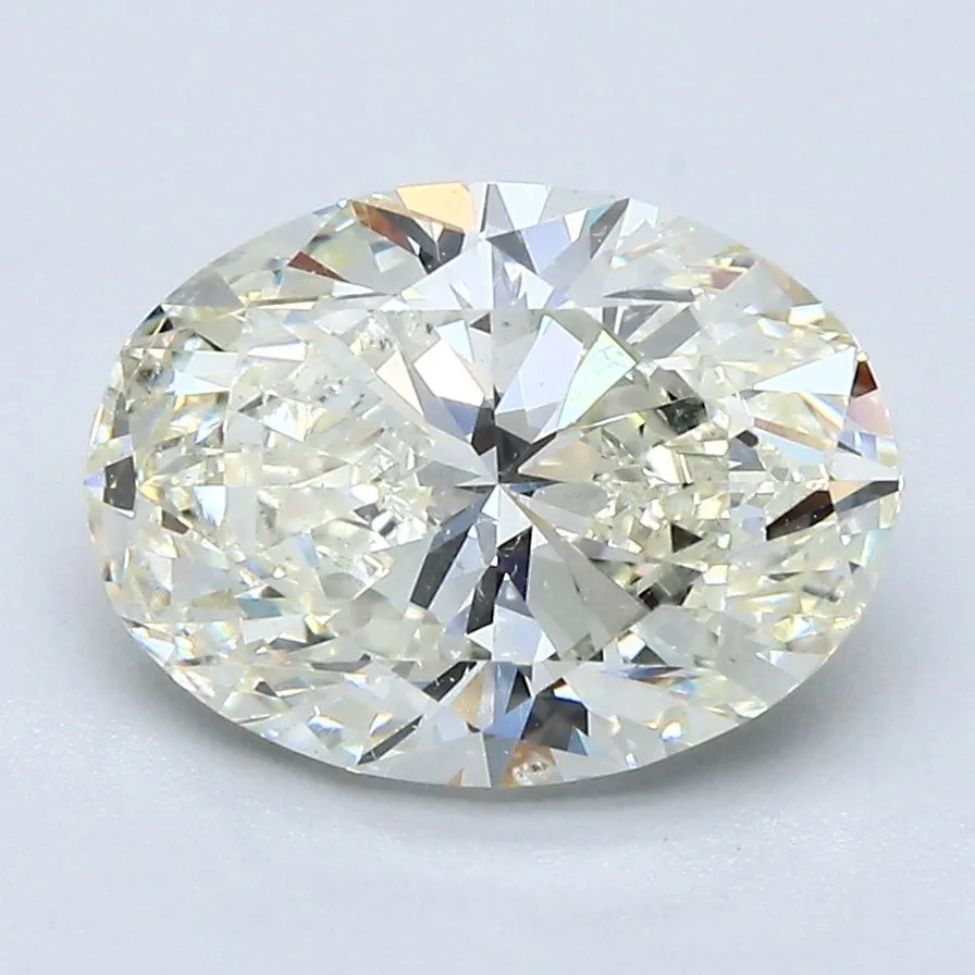 2.81 Carat K SI2 OVAL Diamond