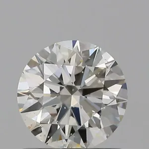 0.7 Carat Round J SI2 Natural Diamond