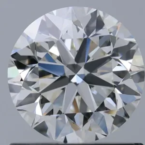 0.91 Carat Round I VVS1 Natural Diamond