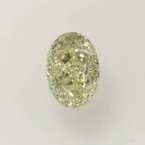 1.2 Carat Oval Fancy Light Yellow VVS2 Natural Diamond