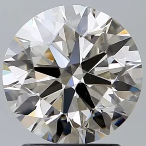 2.01 Carat K FAINT BROWN SI1 ROUND Diamond