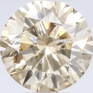 0.51 Carat Round Fancy Brown Natural Diamond