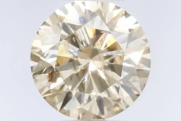 0.51 Carat Round Fancy Brown Natural Diamond 1 0.51 Carat Round Fancy Brown Natural Diamond