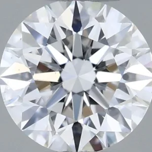 0.45 Carat Round F SI1 Natural Diamond