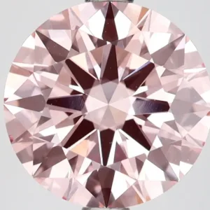 2.71 Carat Round Fancy Intense Pink VS1 Lab Diamond