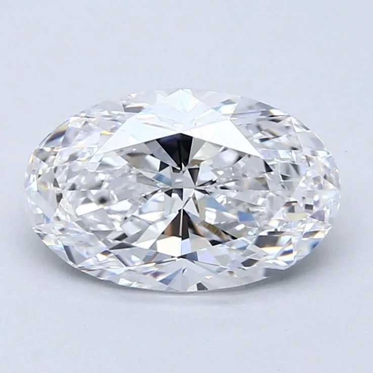 2.2 Carat D VVS2 OVAL Diamond