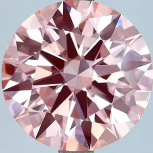 3.13 Carat Fancy Intense Pink VS1 ROUND Lab Diamond