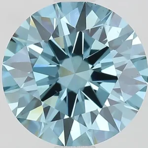 1.69 Carat Fancy Vivid Blue VS1 ROUND Lab Diamond