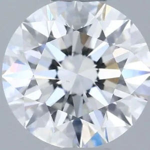 0.53 Carat Round F VS2 Natural Diamond