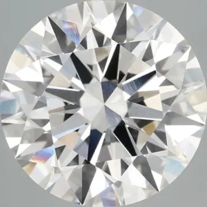 5.09 Carat Round E VVS2 Lab Diamond