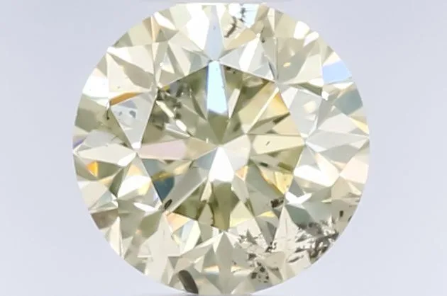 0.51 Carat Round Fancy Light Brown Natural Diamond 1 0.51 Carat Round Fancy Light Brown Natural Diamond