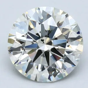 3.01 Carat Round K SI2 Natural Diamond