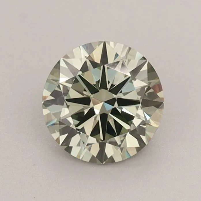 0.76 Carat Round Fancy Vivid Green VS1 Lab Diamond 1 0.76 Carat Round Fancy Vivid Green VS1 Lab Diamond