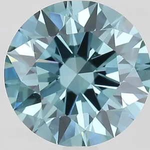 2.2 Carat Fancy Vivid Blue VS1 ROUND Lab Diamond