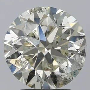 3.07 Carat I SI2 ROUND Diamond