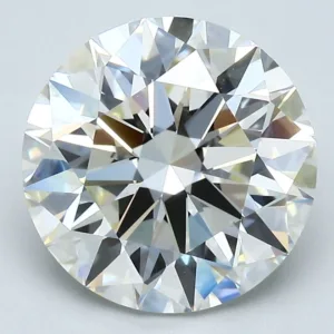 4.05 Carat Round K VVS2 Natural Diamond