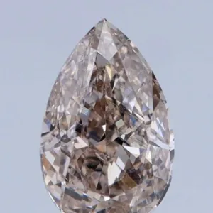 1.14 Carat Fancy Pinkish Brown VS1 PEAR Diamond