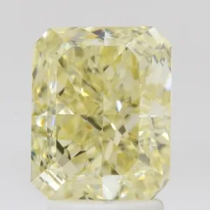 3.05 Carat Fancy Yellow VVS2 RADIANT Diamond