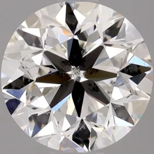 1 Carat Round H SI1 Natural Diamond