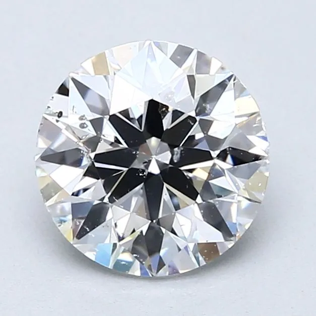 2 Carat Round E SI2 Natural Diamond