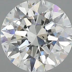 0.5 Carat Round F SI1 Natural Diamond