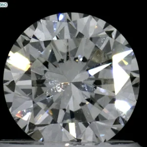 0.72 Carat Round H VS1 Natural Diamond