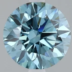 2.1 Carat Fancy Vivid Blue VS1 ROUND Lab Diamond