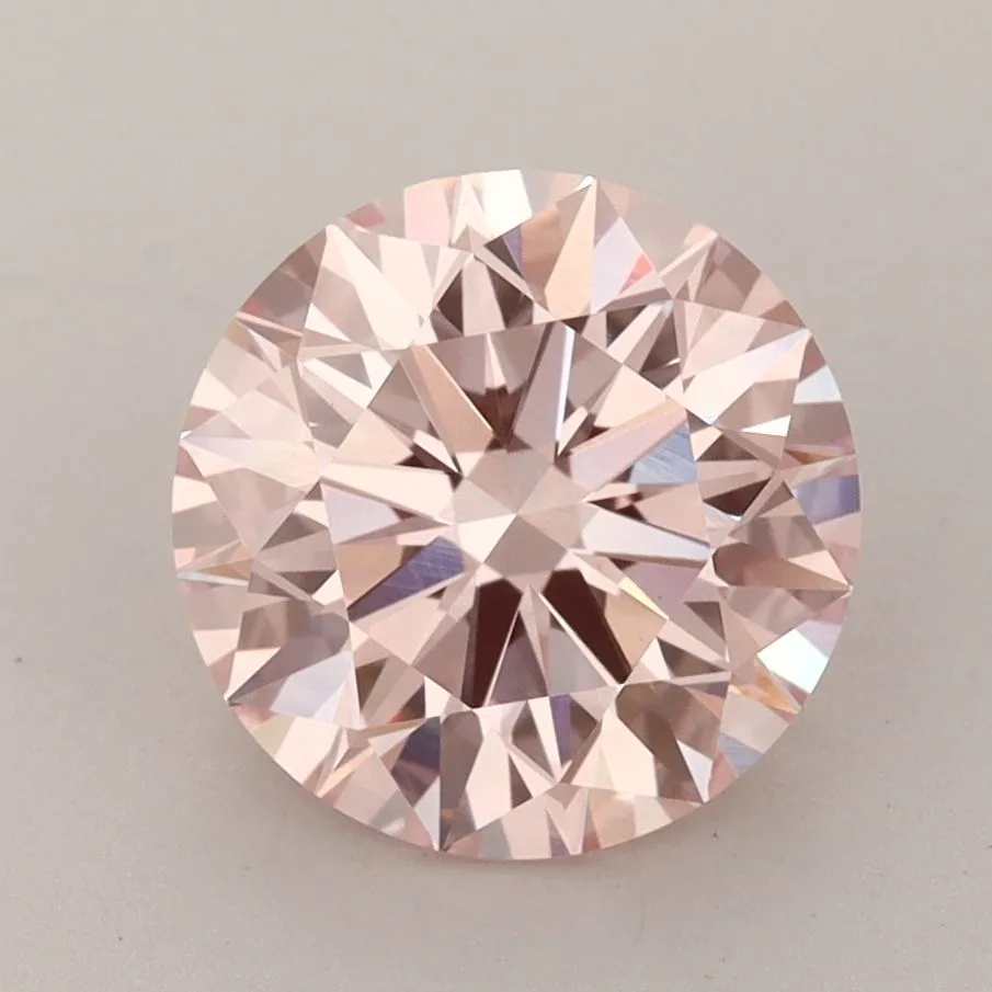 2.58 Carat Fancy Intense Pink VVS2 ROUND Lab Diamond