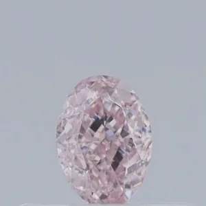 0.25 Carat Oval Fancy Pink IF Natural Diamond