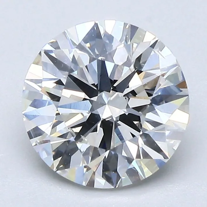 2 Carat Round H SI1 Natural Diamond