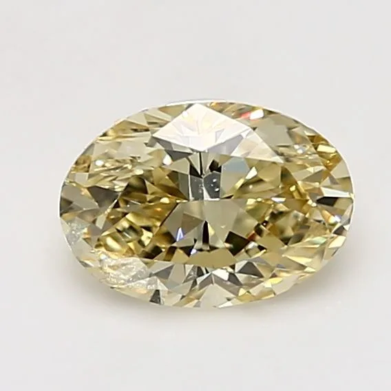 1.26 Carat Oval Fancy Yellow VVS2 Natural Diamond