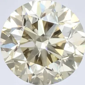 0.65 Carat Round Fancy Brown Natural Diamond