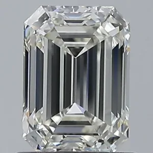 1.21 Carat I VVS2 EMERALD Diamond