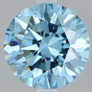 2.15 Carat Fancy Vivid Blue VS1 ROUND Lab Diamond