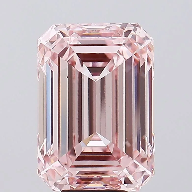 10.03 Carat Emerald Fancy Intense Pink VS1 Lab Diamond 1 10.03 Carat Emerald Fancy Intense Pink VS1 Lab Diamond
