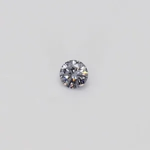 0.03 Carat Round Fancy Gray Violet SI1 Natural Diamond