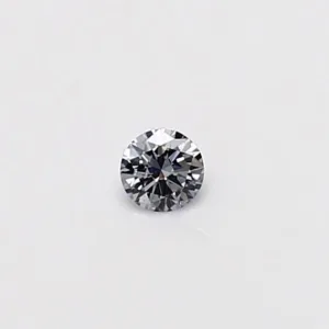 0.07 Carat Round Fancy Gray Violet VS2 Natural Diamond