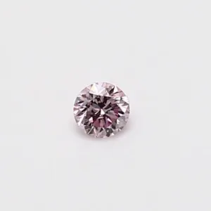 0.1 Carat Round Fancy Pink VS2 Natural Diamond